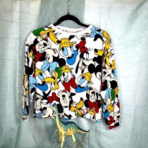 Zara with Disney Mickey and Friends Kids Long Sleeve Tee | Size 11/12